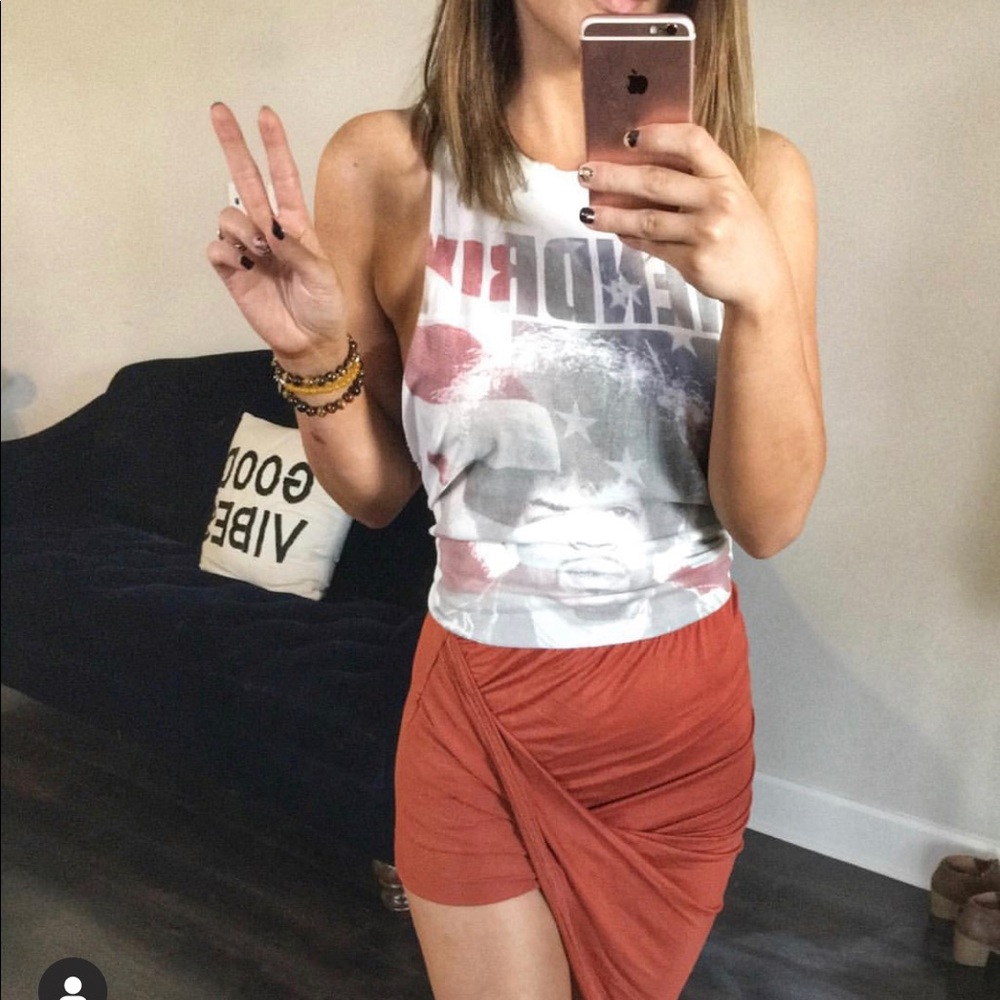High low skirt